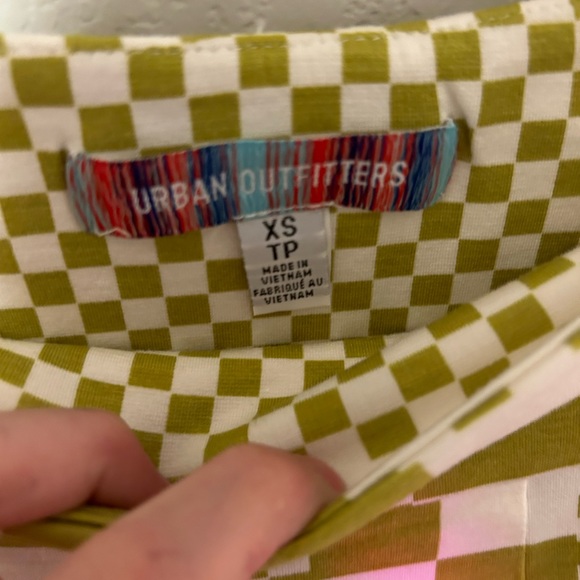 U.O. Green Mini Skirt - Picture 4 of 5